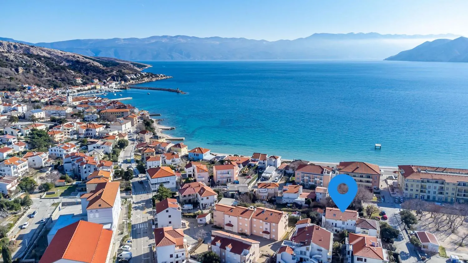 50 Meter Zum Laengsten Strand Krks 巴斯卡